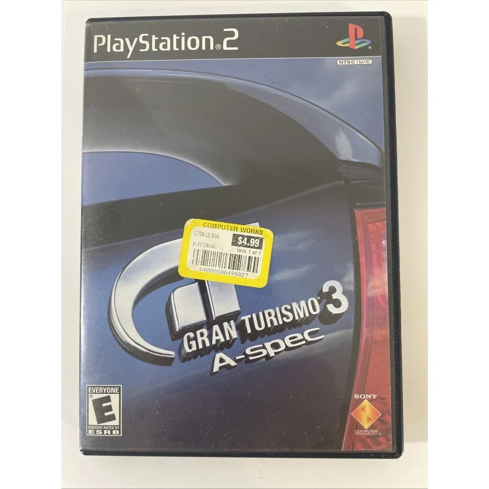 Gran Turismo 3 - Sony PlayStation 2 No Manual